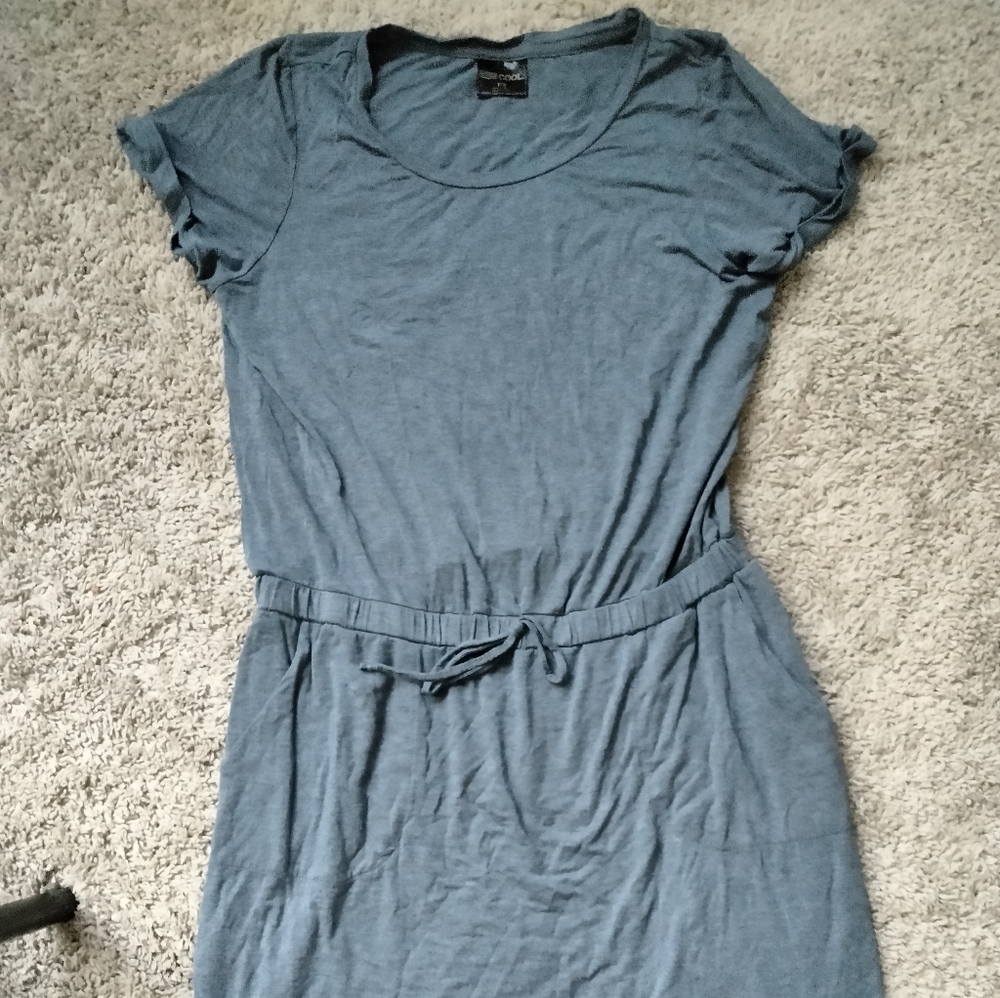 Blue Casual Dress